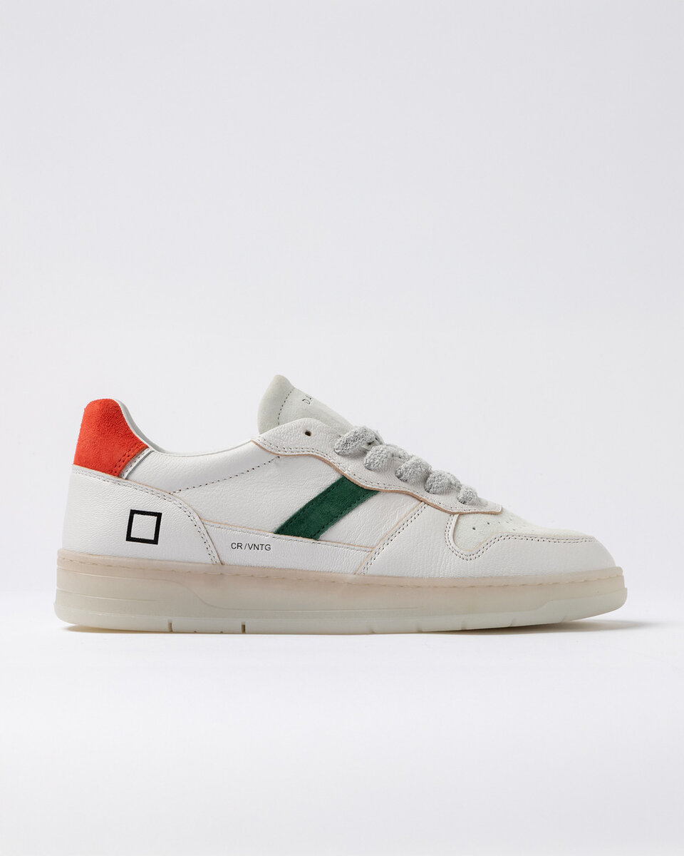 Court 2.0 NATURLIGT VITT-ORANGE