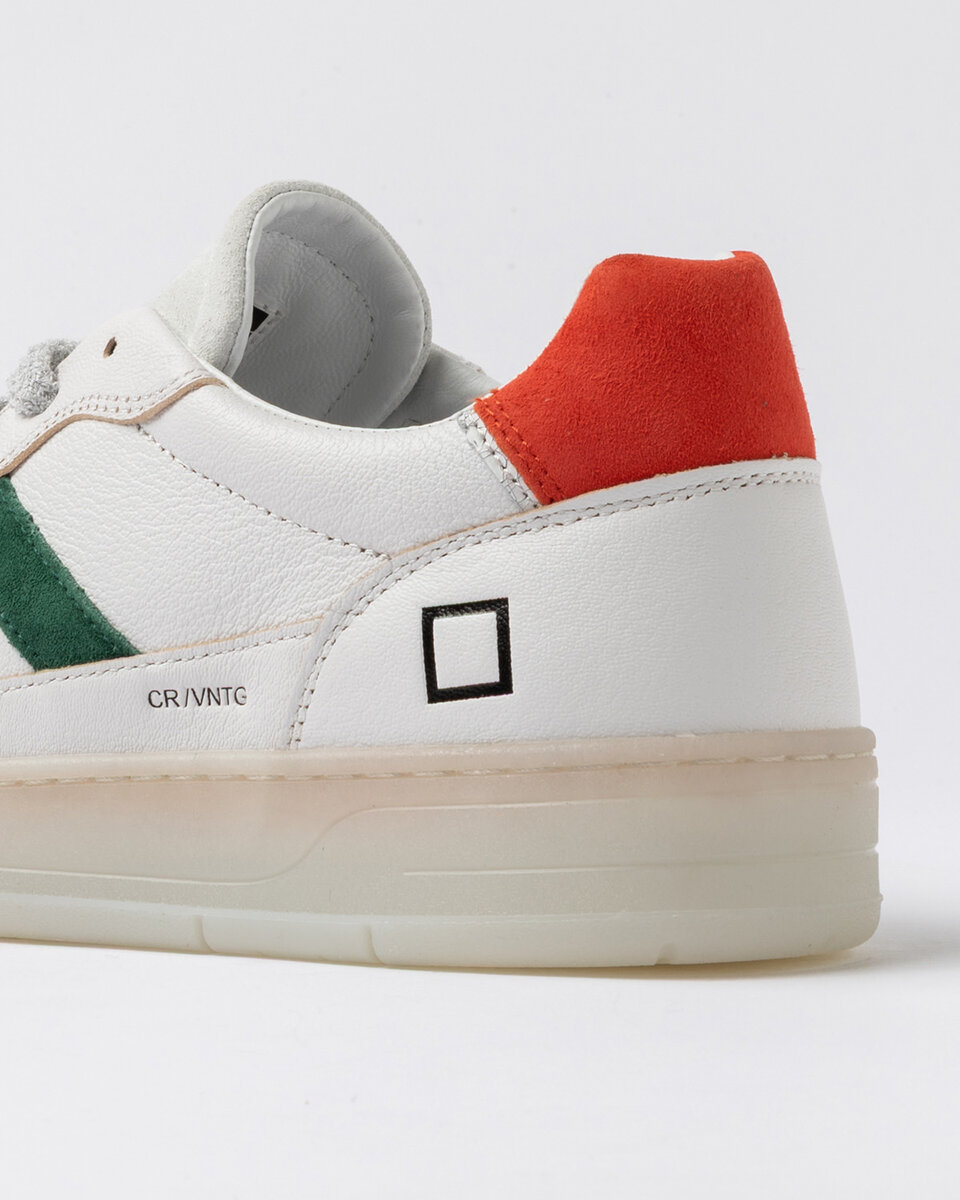 Court 2.0 NATURLIGT VITT-ORANGE