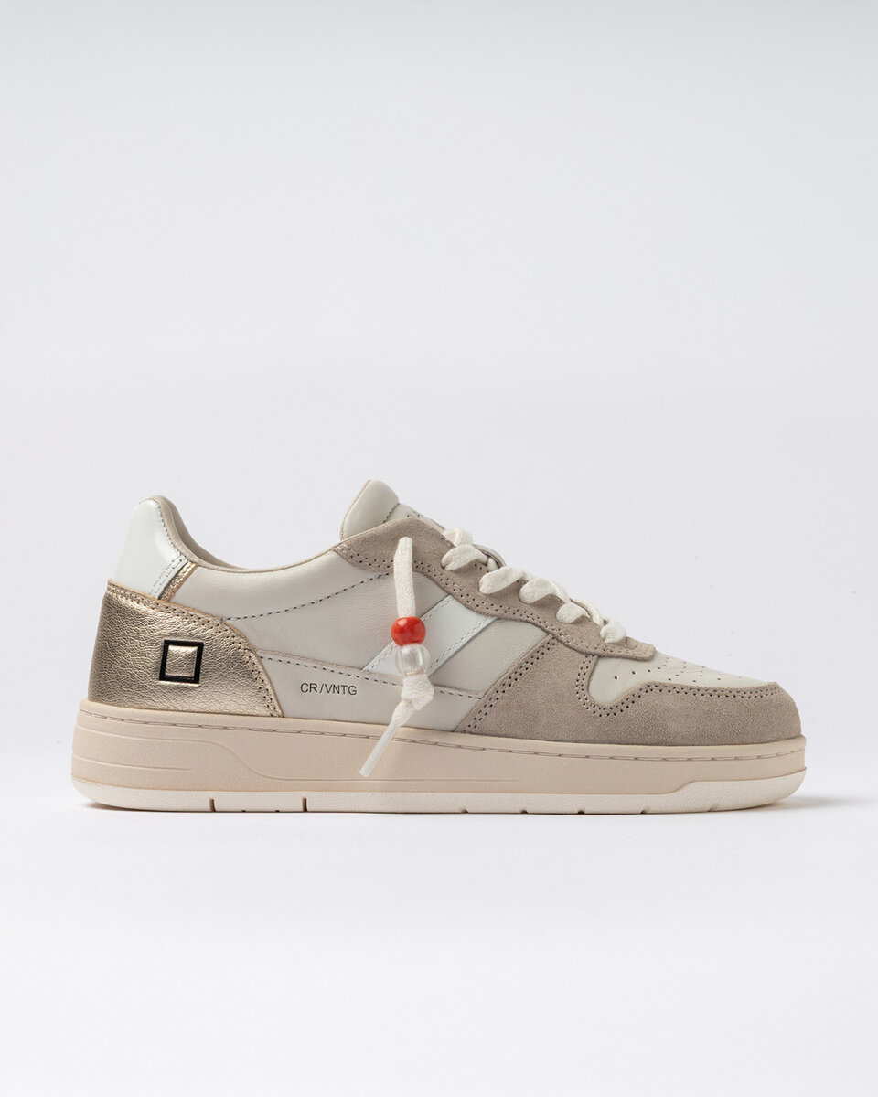 Court 2.0 VINTAGE KALVSKINN IVORY