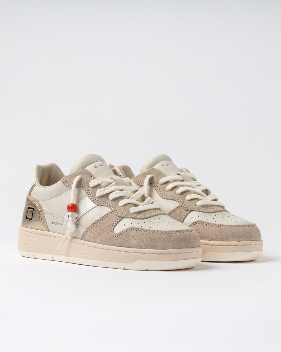 Court 2.0 VINTAGE KALVSKINN IVORY