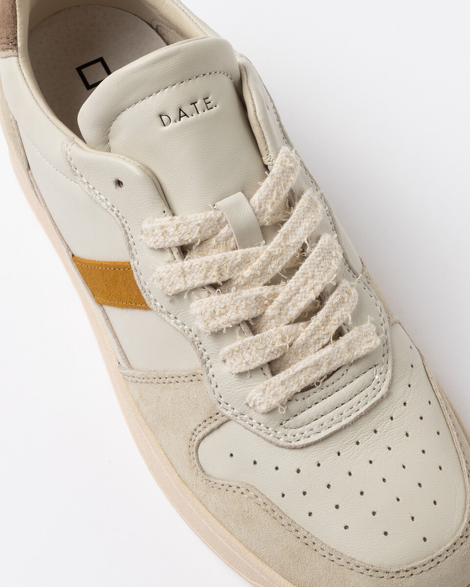 Court 2.0 VINTAGE KALVSKINN IVORY
