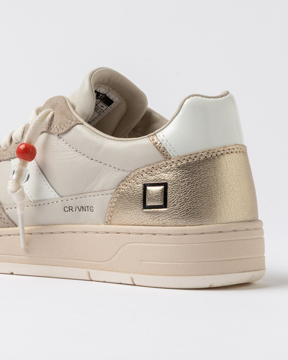 Court 2.0 VINTAGE KALVSKINN IVORY