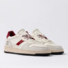 Court 2.0 VINTAGE KALVSKINN VIT-BORDEAUX