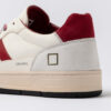 Court 2.0 VINTAGE KALVSKINN VIT-BORDEAUX