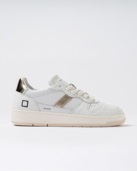 Court 2.0 VINTAGE KALVSKINN VIT-PLATINA