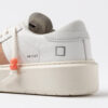 HILL LOW PLATFORM KALVSKINN VIT-COOPER