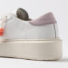 Hill Low PLATTFORMSKALV VIT-ROSA