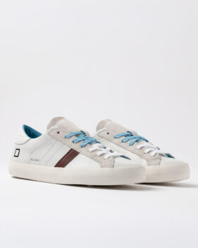 HILL LOW VINTAGE KALVSKINN VIT-TURKOS