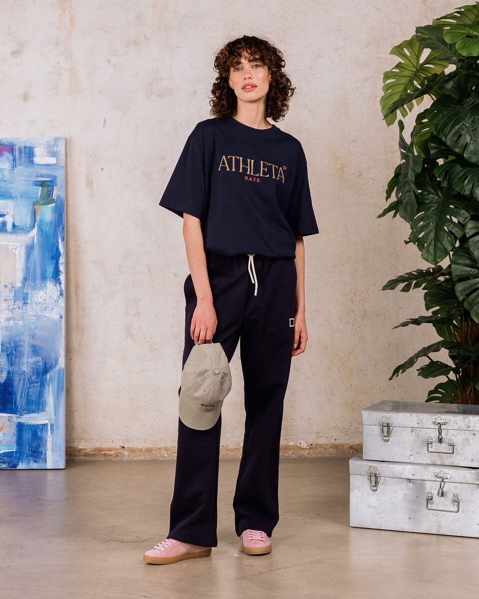 T-SHIRT ATHLETA BLÅ