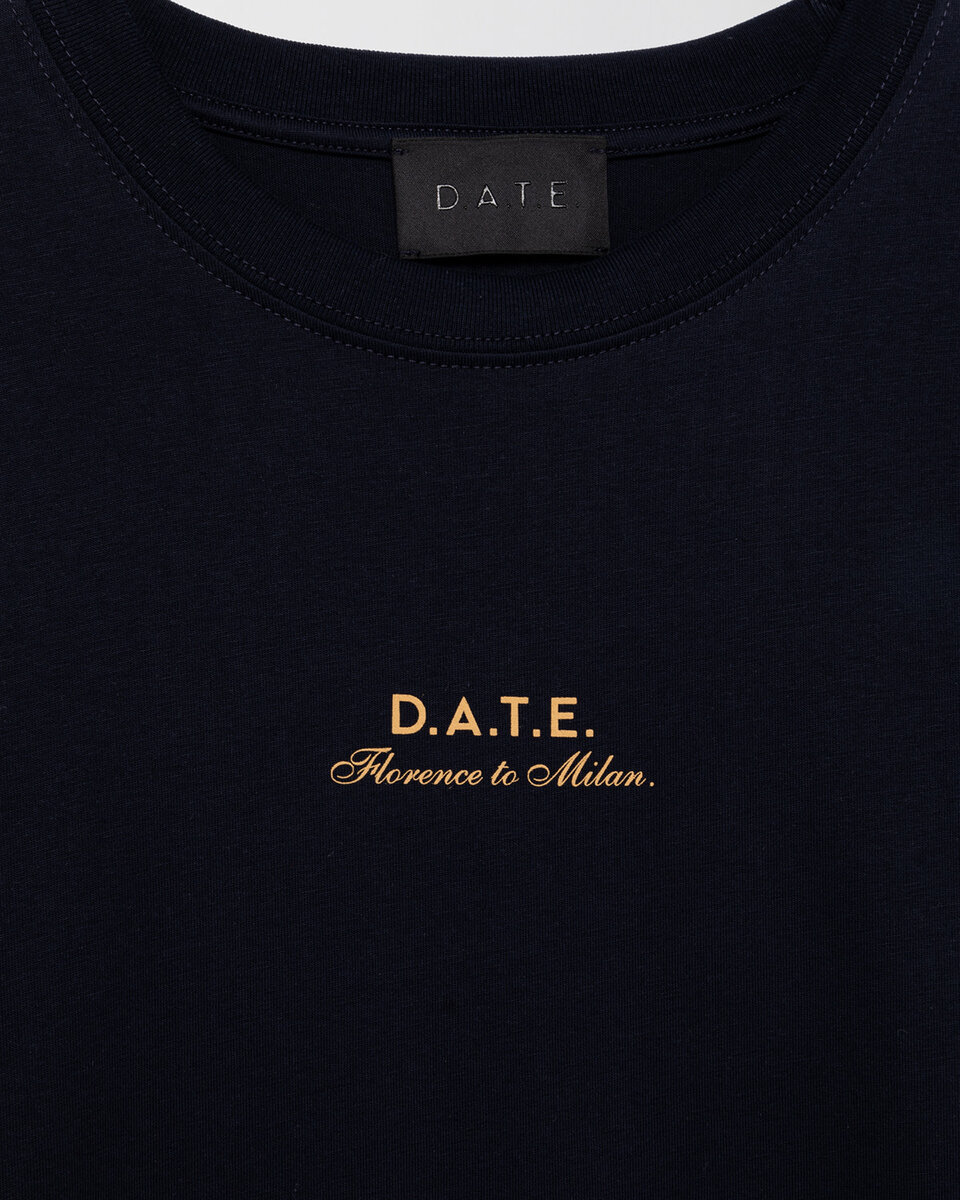 T-SHIRT DATE MILAN BLUE