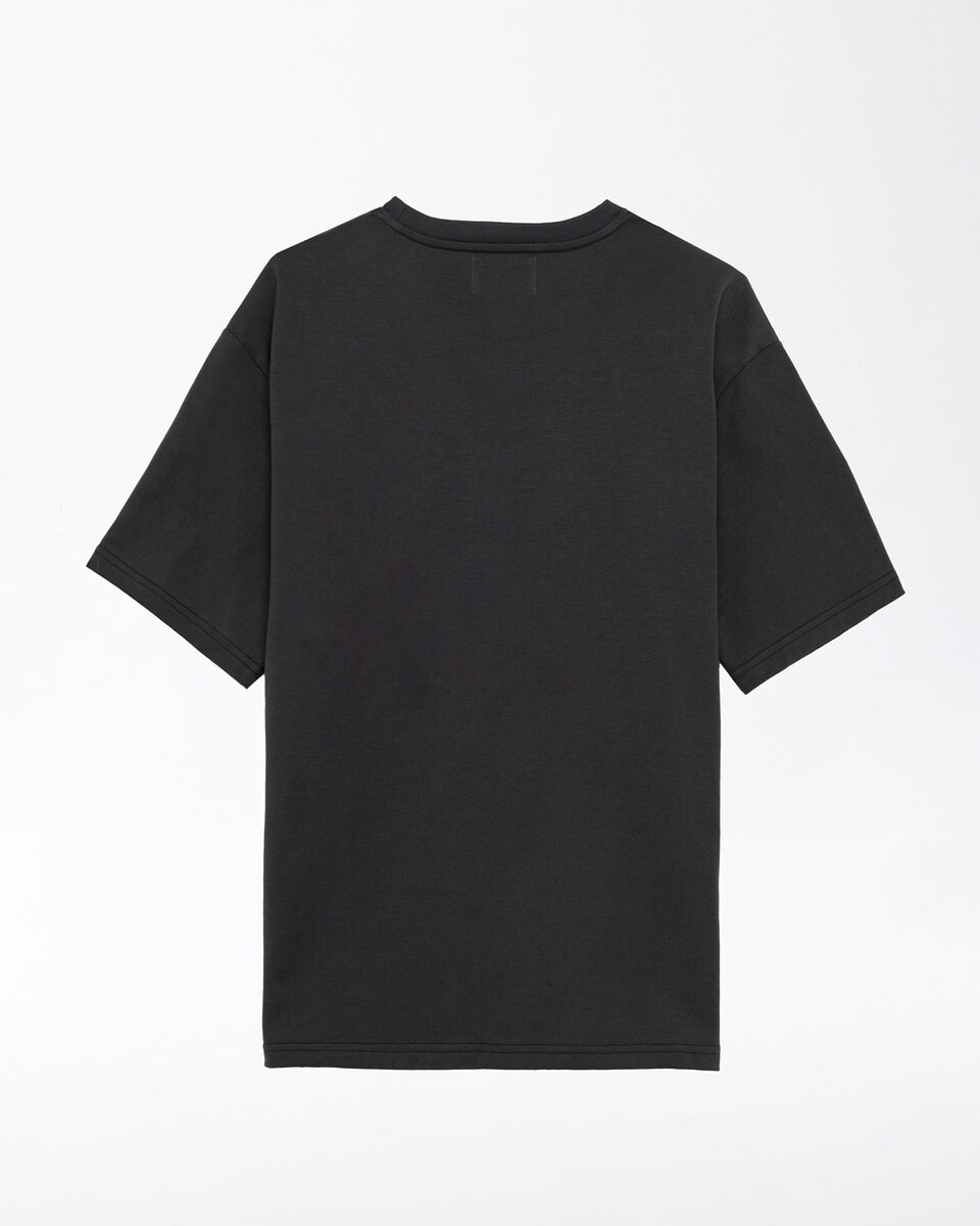 T-SHIRT MED BRODERI, ANTRACIT
